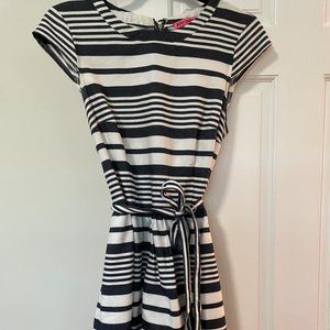 Betsey Johnson Midi Striped Dress